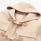 Kawaii Harajuku Button Solid Winter Coat