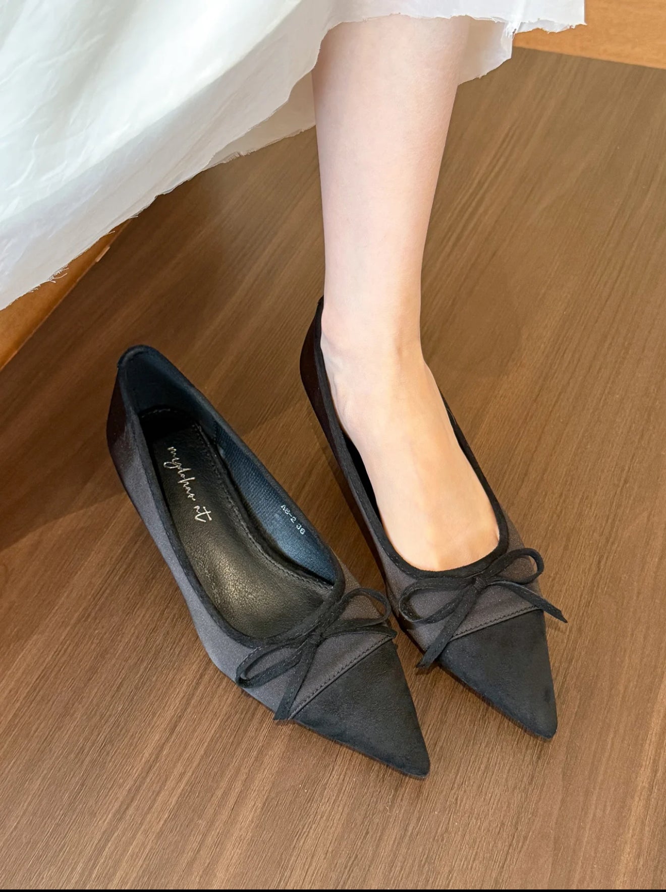 HiPookies™ Two-Tone Bow Flats