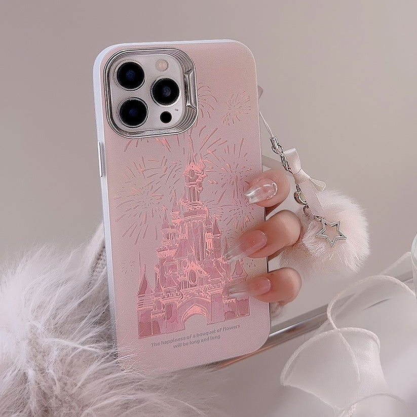 iPhone Series Castle & Firework Glow Phone Case
