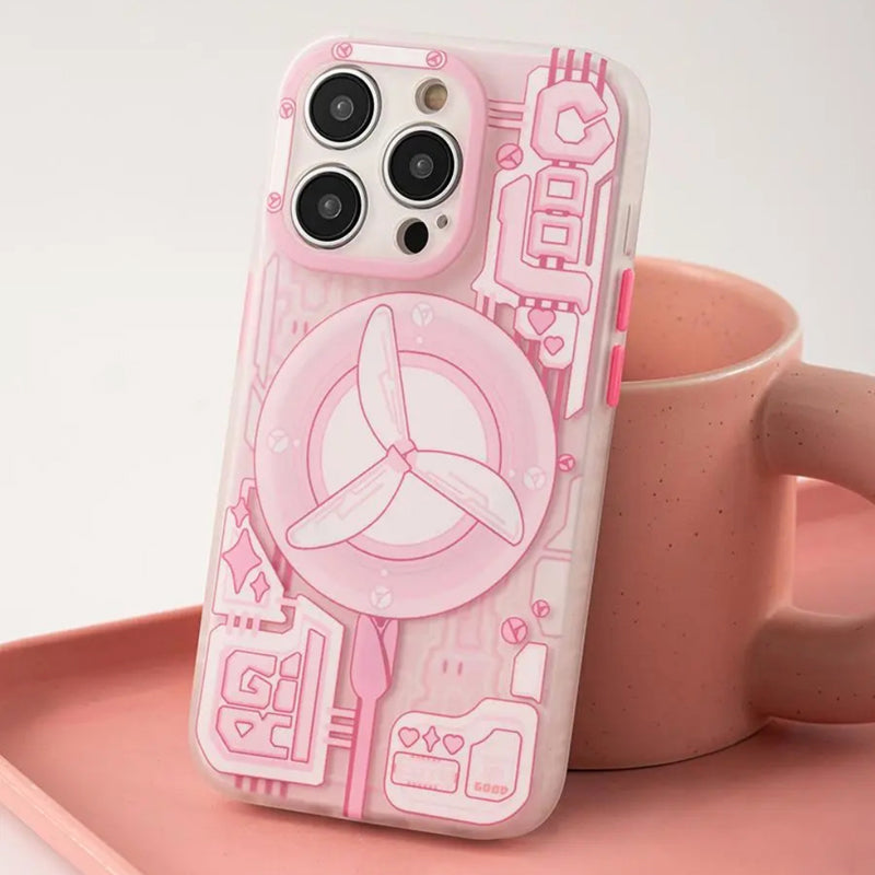 iPhone Series Vintage Cool Fan Phone Case