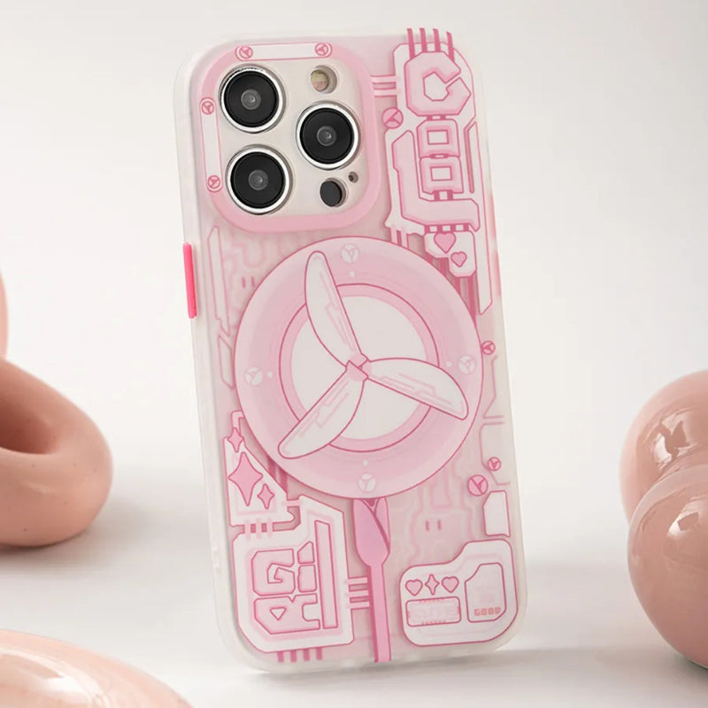 iPhone Series Vintage Cool Fan Phone Case