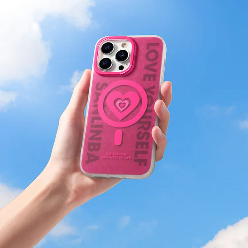 iPhone Series Pink Love Yourself Phone Case