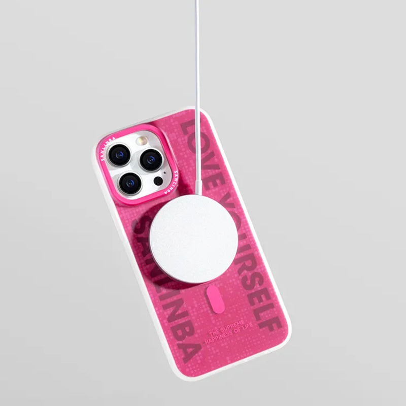 iPhone Series Pink Love Yourself Phone Case