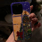 iPhone Series Christmas Tree Through Window Case