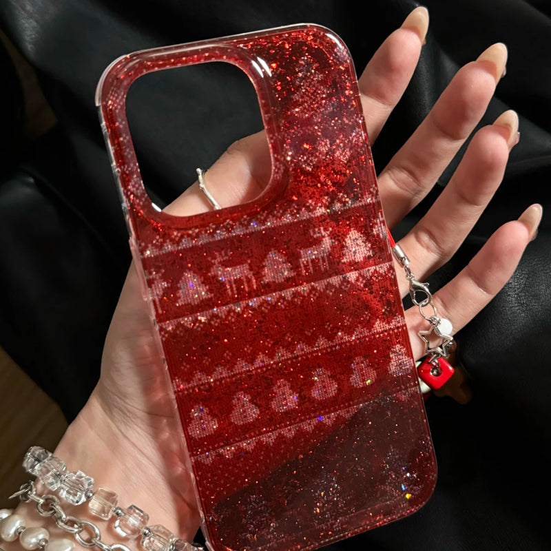 iPhone Series Red Christmas Vibe Phone Case