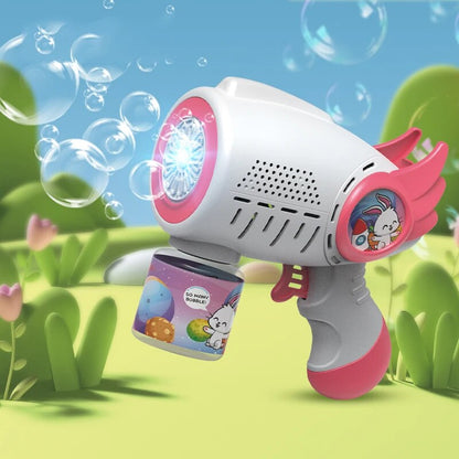 Bubble Shooter Electric Machine Gun for Kids