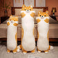 Giant Long Shiba Dog Plush Pillow
