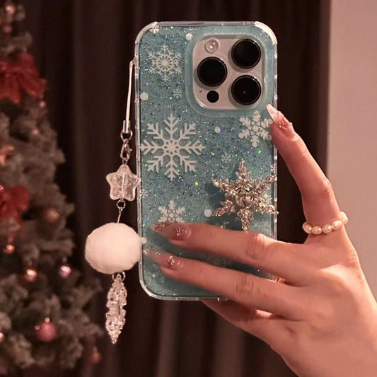 iPhone Series Winter Snowflake Phone Case