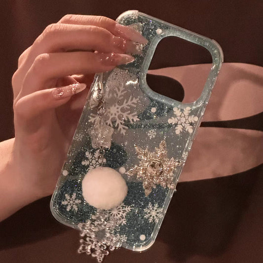 iPhone Series Winter Snowflake Phone Case