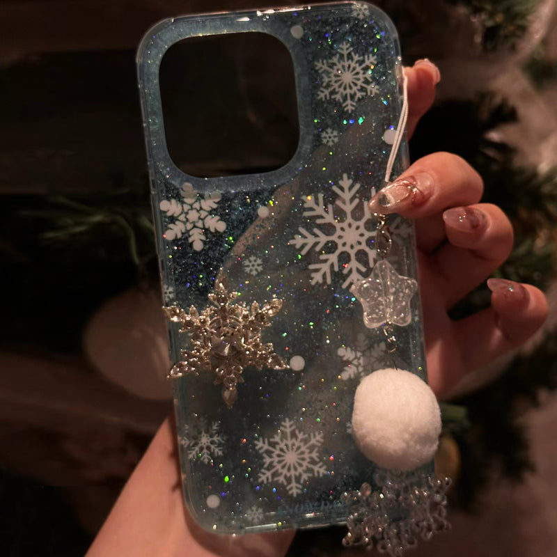 iPhone Series Winter Snowflake Phone Case
