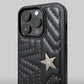 iPhone Series Luxury Leather Shiny Star Phone Case