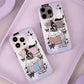 iPhone Series Vintage Cat Butterfly Phone Case
