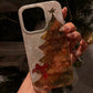 iPhone Series Glittery Christmas Tree Case