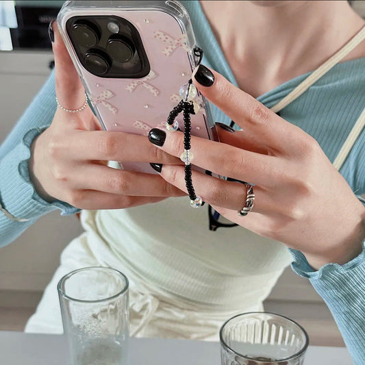 iPhone Series Luxury Pink Little Bows Phone Case