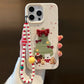iPhone Series Christmas Tree Bowknot Phone Case