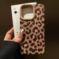 iPhone Series Retro Leopard Print Phone Case