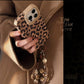 iPhone Series Retro Leopard Print Phone Case