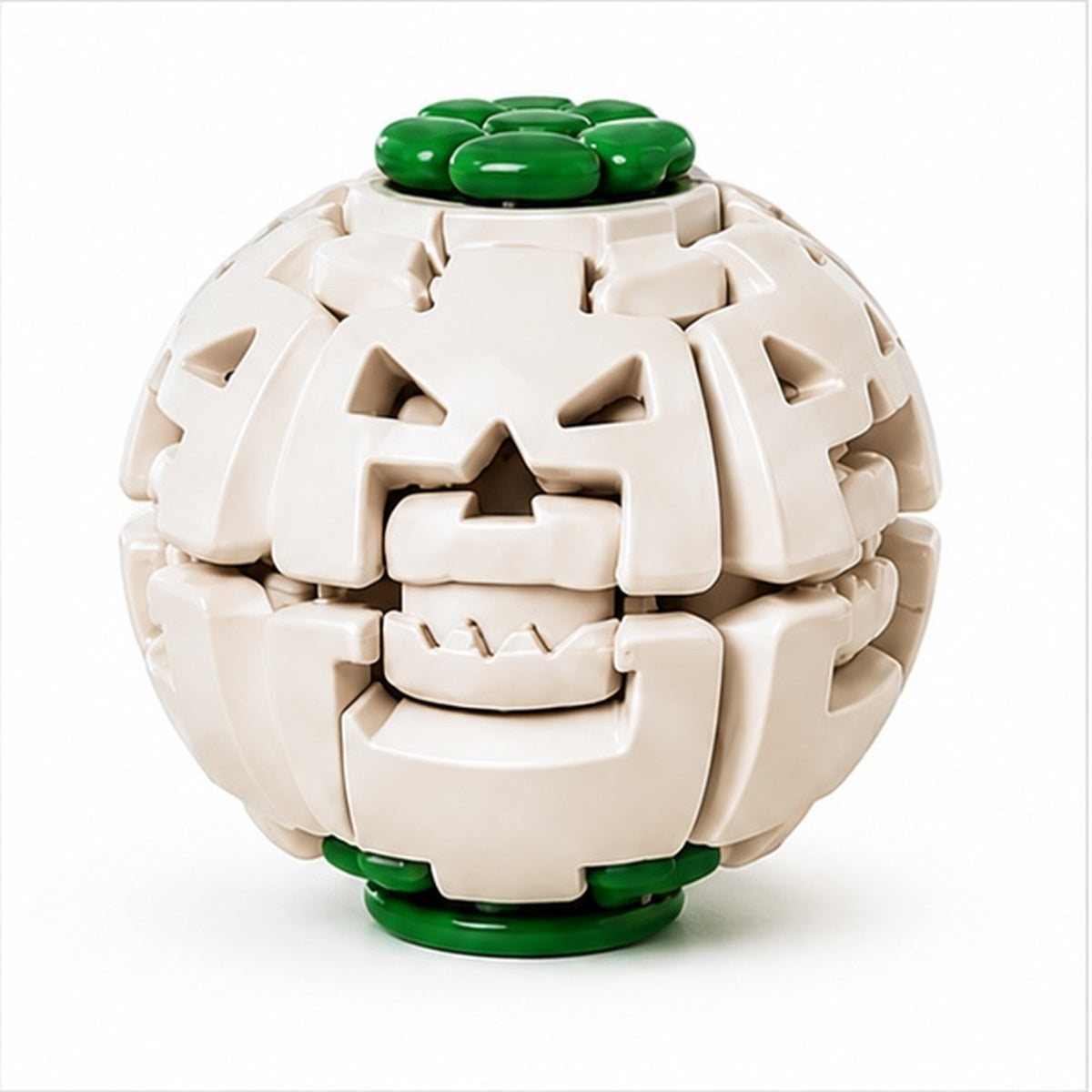 Ghost White Halloween Luminous Press Gyroball variant
