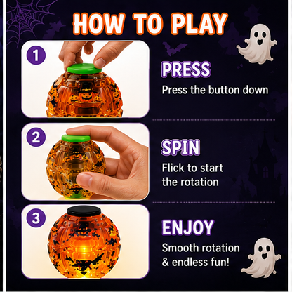 How to play Halloween Crystal Press Gyroball