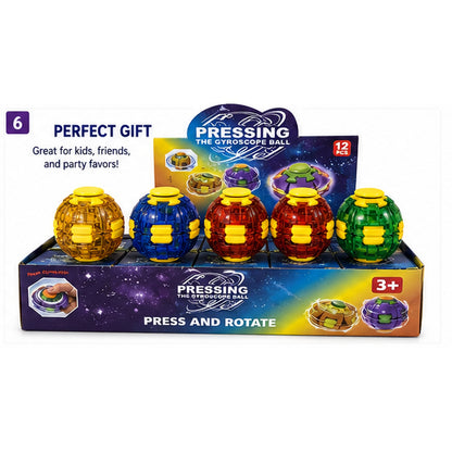High Speed Luminous Gyro Ball gift packaging