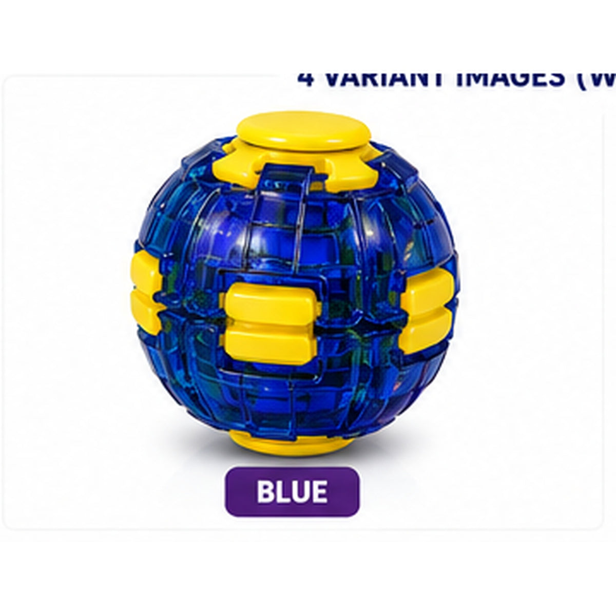 Blue High Speed Luminous Gyro Ball