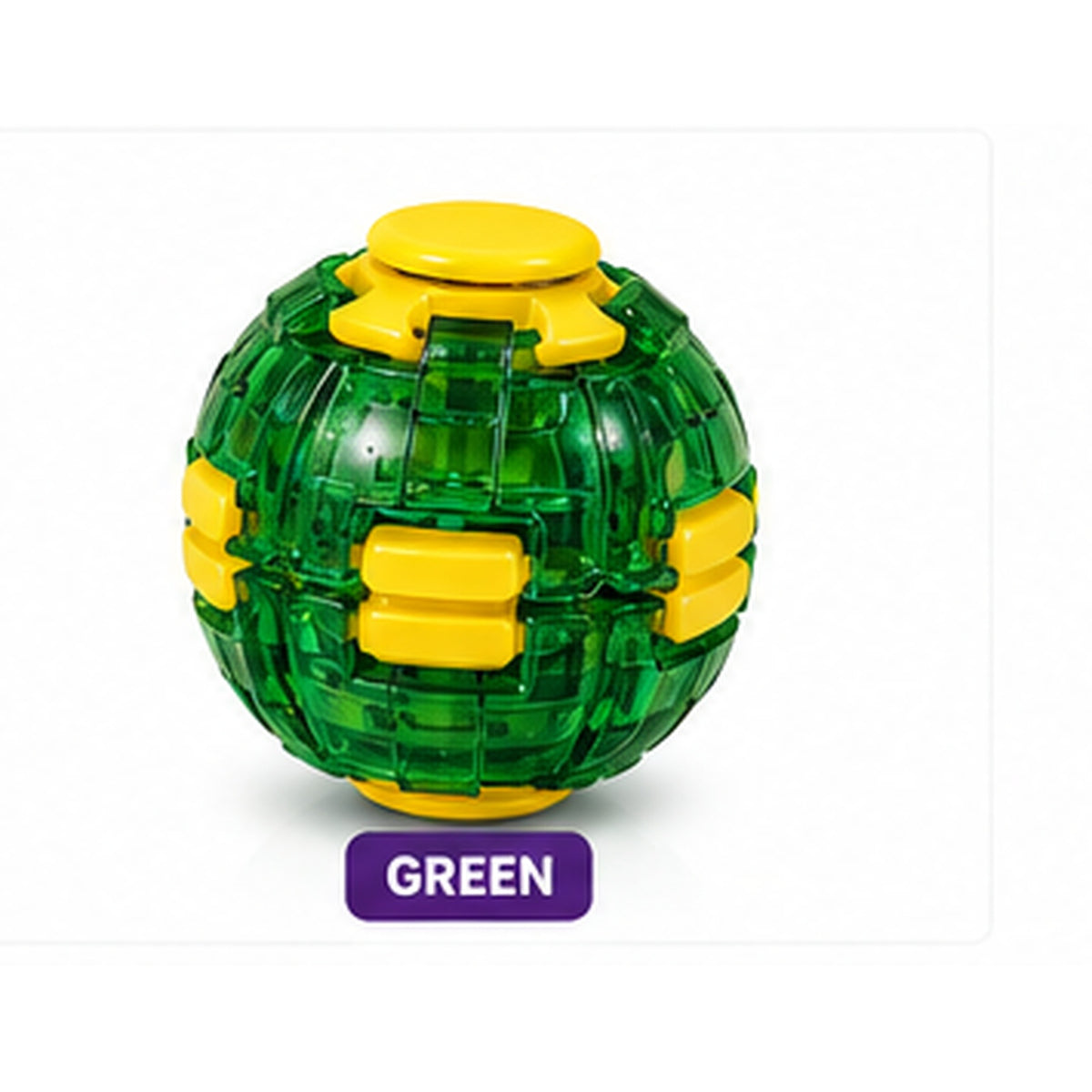 Green High Speed Luminous Gyro Ball