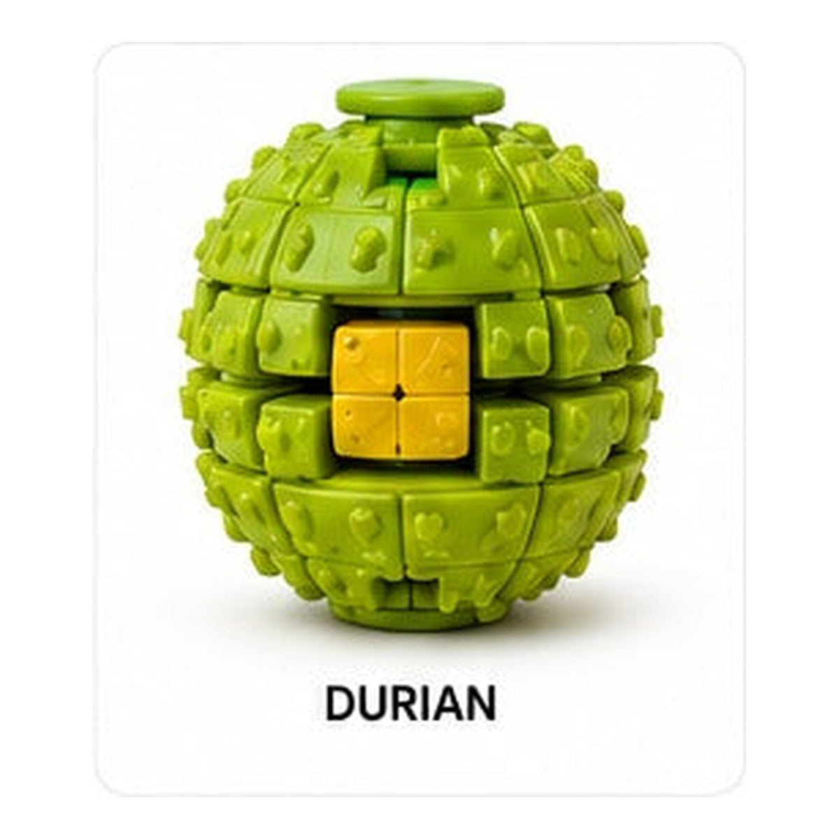Durian Fruit Push-to-Spin Fidget Ball variant