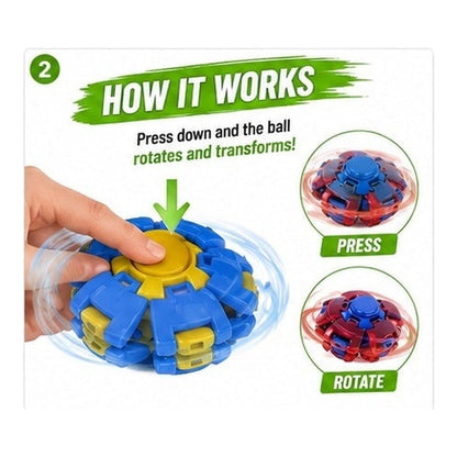 Pressure Rotating Ball how it works