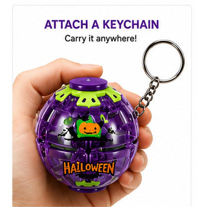 Halloween gyro ball with keychain