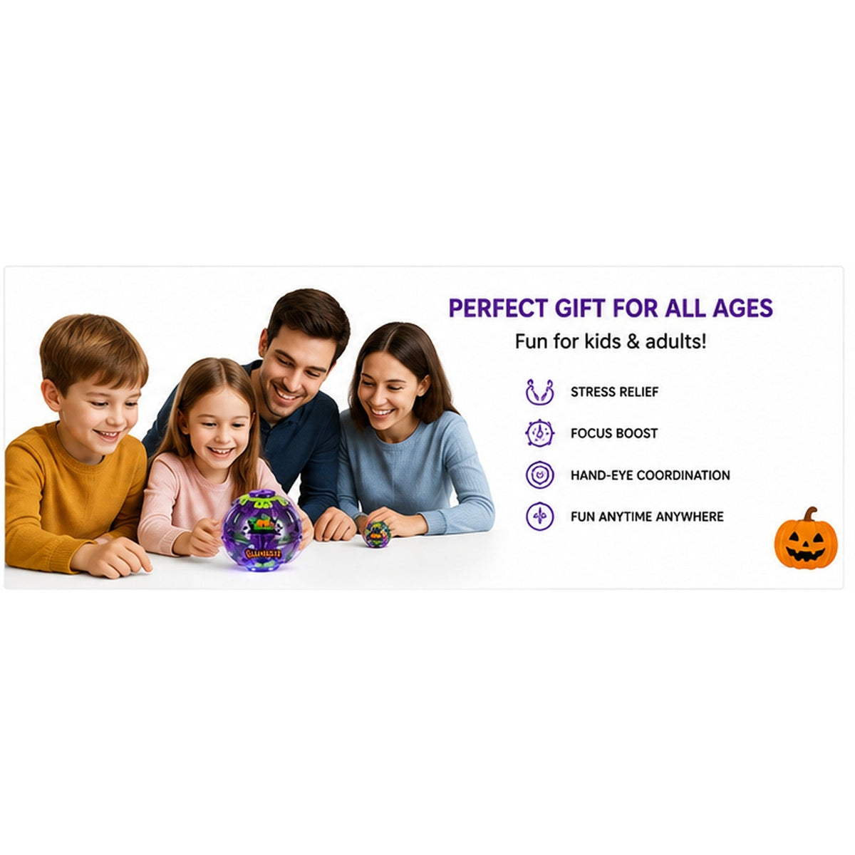 Halloween gyro ball gift for kids and adults
