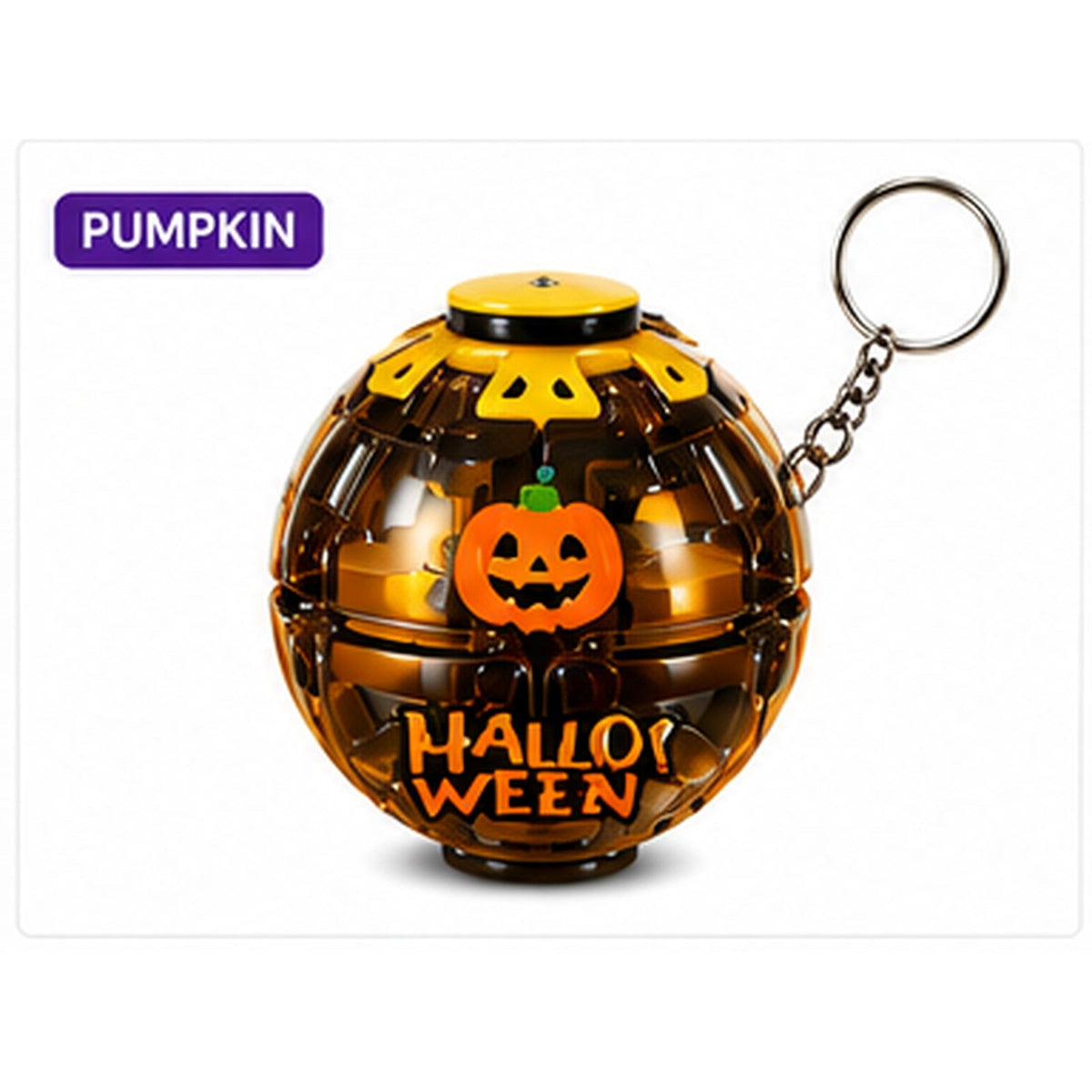 Pumpkin Halloween gyro ball variant