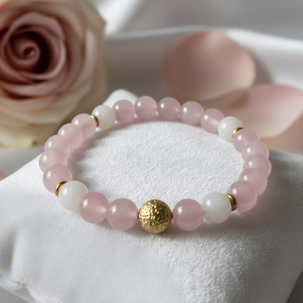 Rose Quartz Menopause Bracelet | Natural Symptom Relief