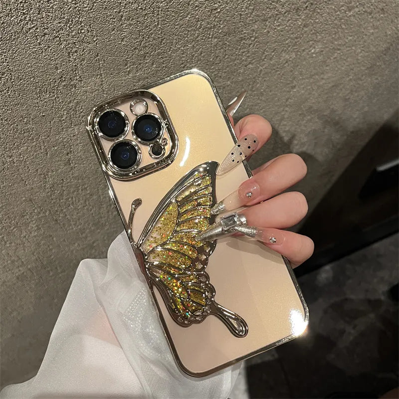 Liquid butterfly case detail 6