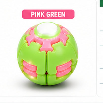 Pink Green Luminous Press Fidget Ball