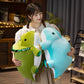 Chunky Kawaii Dinosaur Triceratops Stegosaurus Plushies