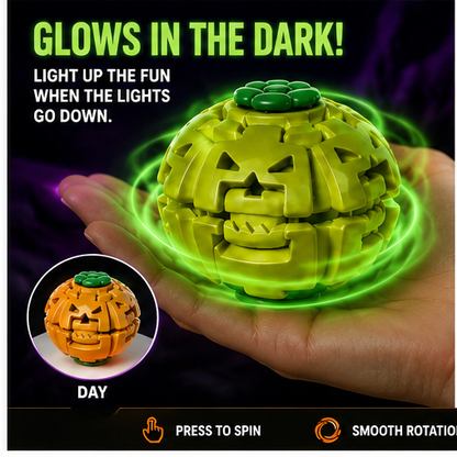 Hipookies Halloween Press Gyroball luminous glow effect